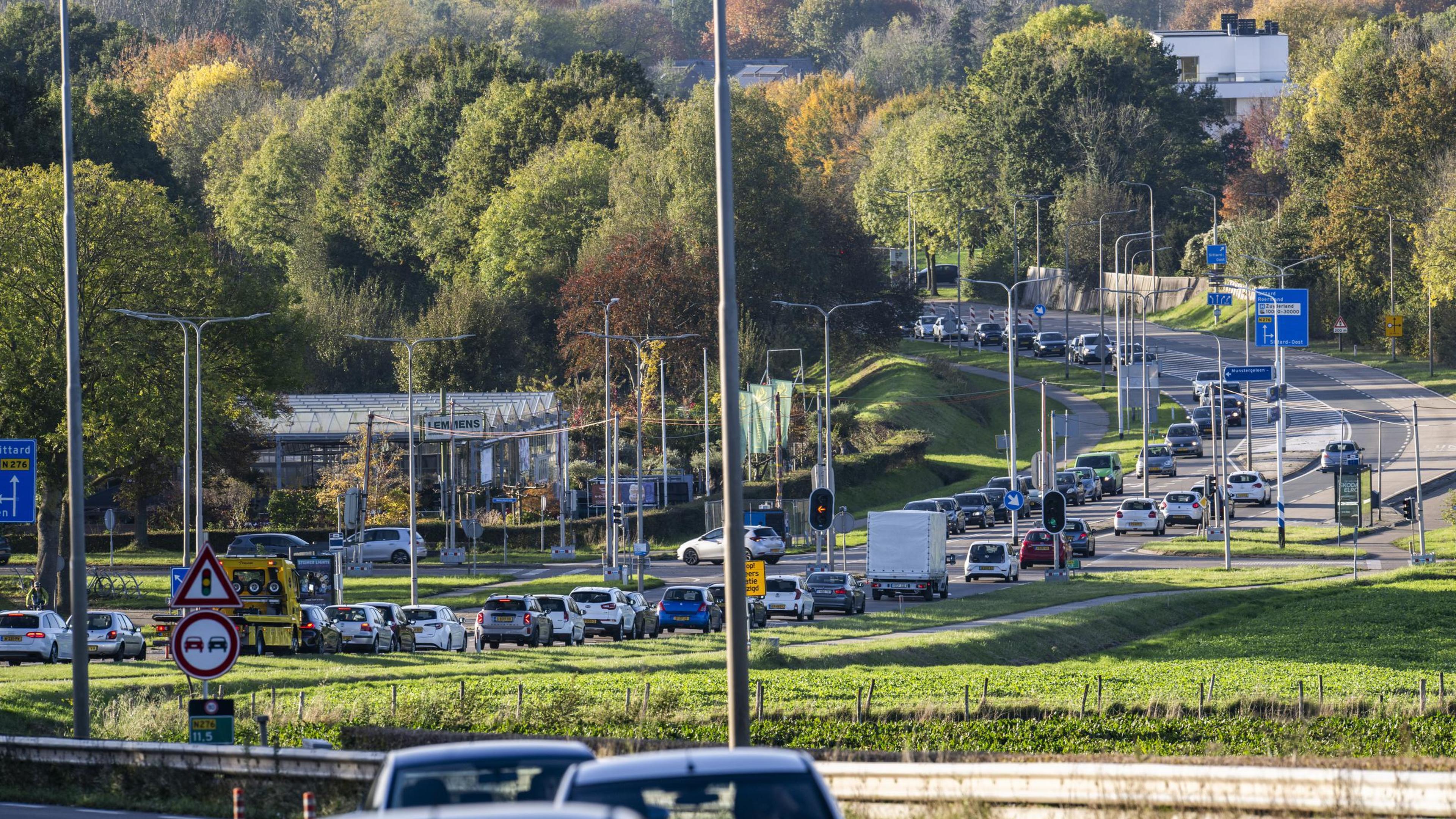 Wegwerkzaamheden Munstergeleen afgerond: extra stoplicht dat zorgde voor files is weg
